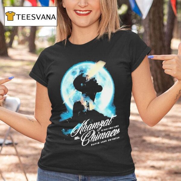 Khamzat Chimaev Ufc Middleweight Moon T Shirt