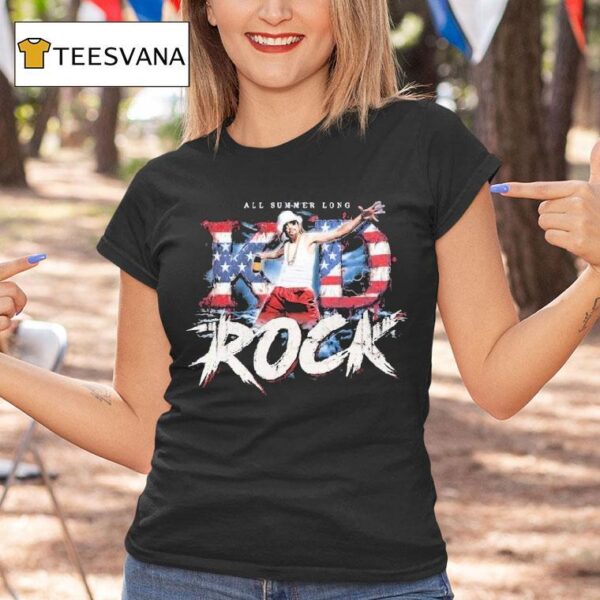 Kid Rock All Summer Long Rwb T Shirt