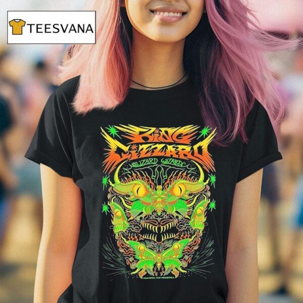 King Gizzard And The Lizard Wizard Ravinia Festival Event In Highland Park Illinois On August T Shirt