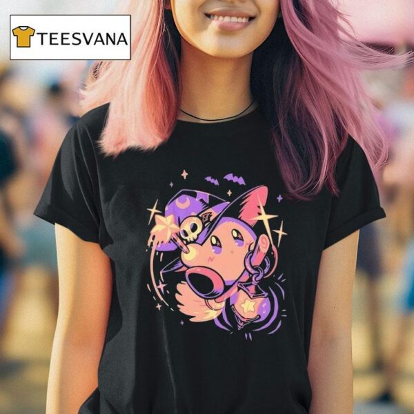 Kirby Pink And Magical T Shirt