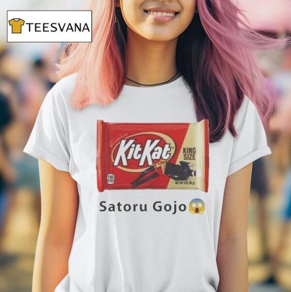 Kit Kat King Size Satoru Gojo T Shirt