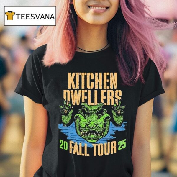 Kitchen Dwellers Fall Tour Birmingham Al Oct Gator T Shirt