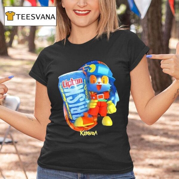 Klonoa Door To Phantomile Lipton Brisk Iced Tea T Shirt