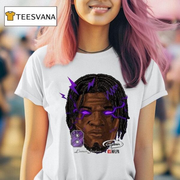 Lamar Jackson Fat Head Nflpa Planet Euphoria T Shirt