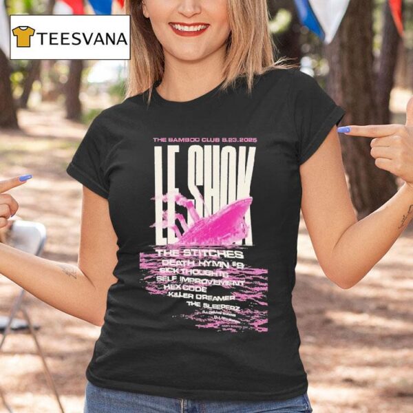 Le Shok The Bamboo Club Aug T Shirt