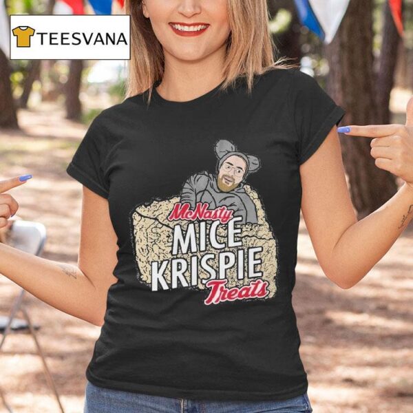 Leigh Mcnasty Mice Krispie Treats T Shirt
