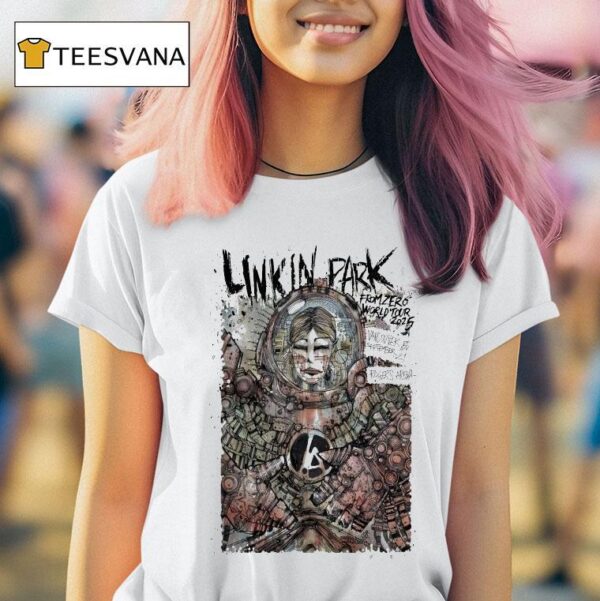 Linkin Park From Zero World Tour Rogers Vancouver Bc Sep St T Shirt