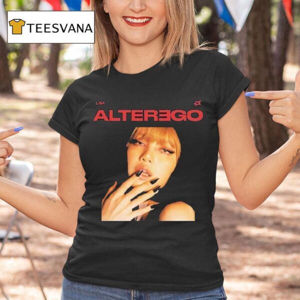 Lisa Alter Ego Album Cover Photo With Tracklist T Shirt