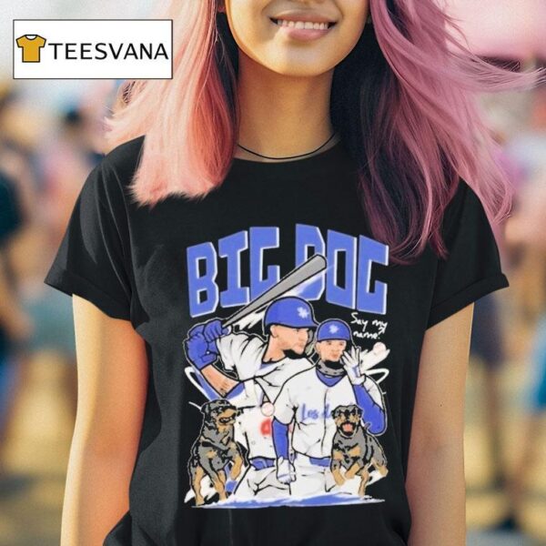 Los Angeles Dodgers The Big Dog T Shirt
