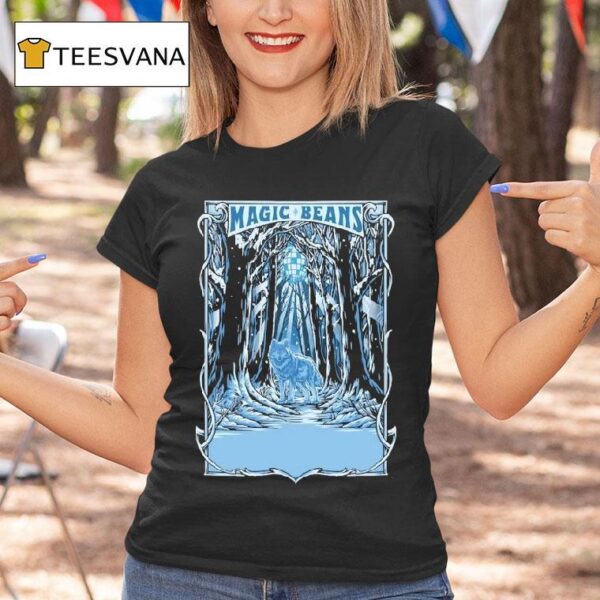 Magic Beans Winter Wolf Spiri T Shirt
