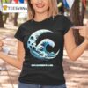 Mar Lara Sudadera Cuernos De La Luna Moon Waves T Shirt