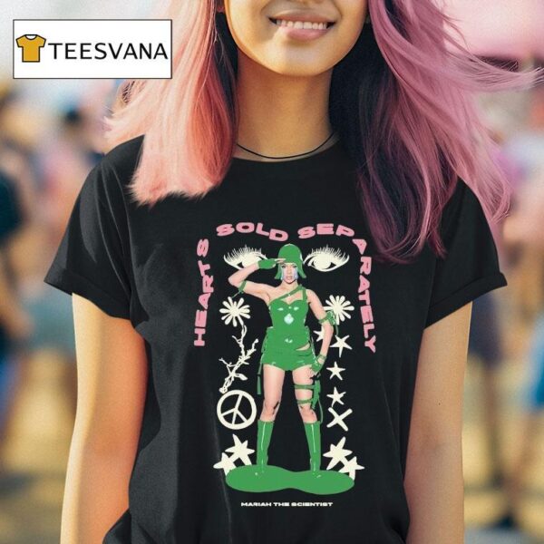 Mariah The Scientist Hearts Sold Separately Peace T Shirt