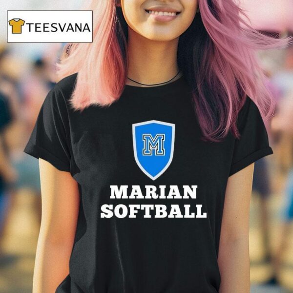 Marian Softball Logo T Shirt