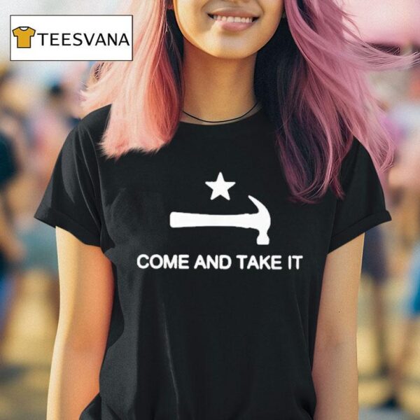 Mary Tiles Texas Come And Take I T Shirt
