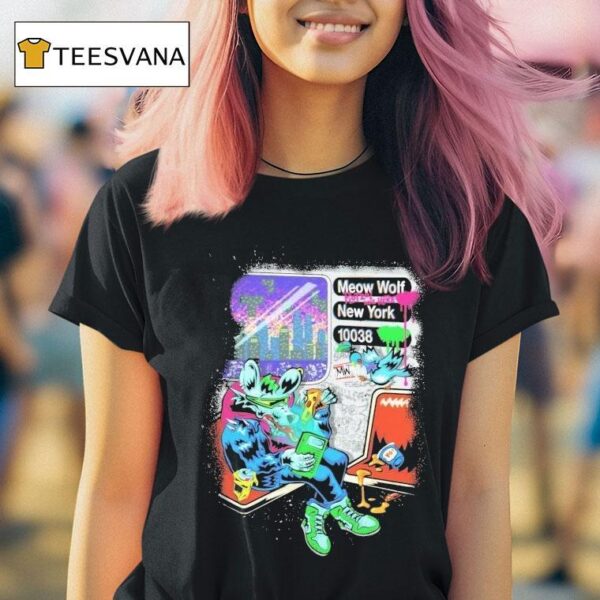 Meow Wolf New York City T Shirt