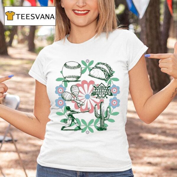 Mexican Baseball Fiesta T Shirt