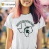 Michigan State Houston Spartans T Shirt
