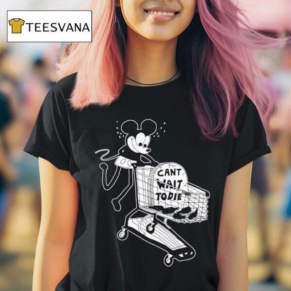Mickey Mouse Can T Wait To Die T Shirt