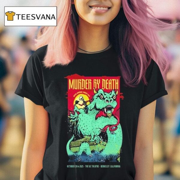 Murder By Death Oct The Uc Theatre Berkeley Ca Tour T Shirt