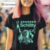 New York Yankees Schlitty Arm Angle Statue T Shirt
