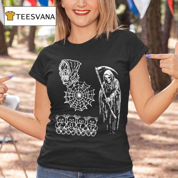 Nothing Nowhere Potassium Cult Reaper Bears T Shirt