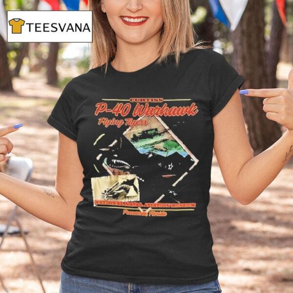 P Flying Tiger Naval Aviation Museum Pensacola Florida T Shirt
