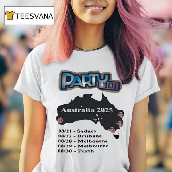 Party Australia Aug Sydney T Shirt