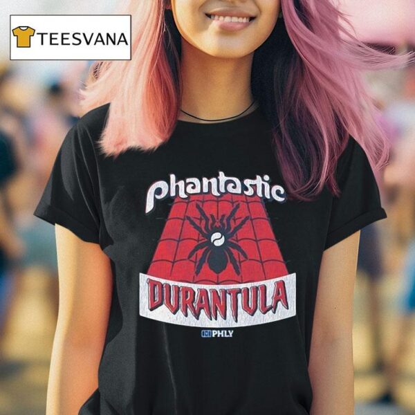 Philadelphia Phillies Phly Phantastic Durantula Spider T Shirt