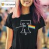 Philadelphia Phillies Pink Phloyd Bell Rainbow T Shirt