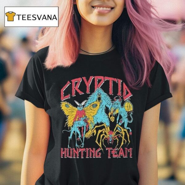 Psychopoly Cryptid Hunting Team T Shirt