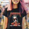 Redemption Our Time Is Now Austin Tx Hourglass Metal T Shirt