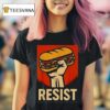 Resist Dc Sandwich Thrower T Shirt