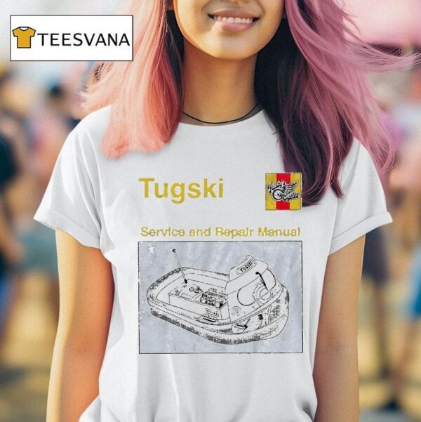 Rusty Van Ranch Tugski Jet Drive Service And Repair Manual Diagram T Shirt