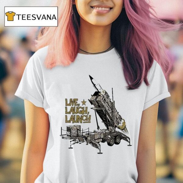 Ryan Mcbeth Patriot Live Laugh Launch T Shirt