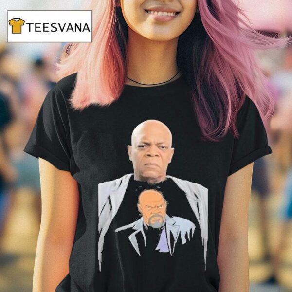 Samuel L Jackson Selfie Inception Indulgence T Shirt