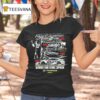 Shane Van Gisbergen Watkins Glen Winner Burnout King Reigns Supreme Trackhouse Nascar T Shirt
