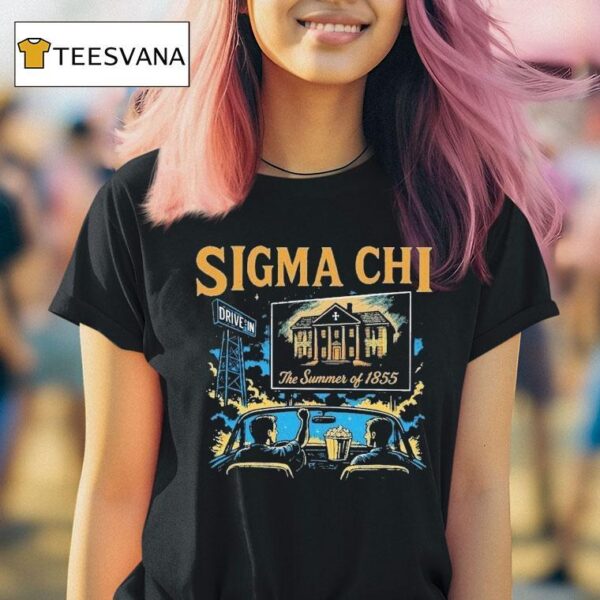 Sigma Chi The Summer Of Drive In T Shirt