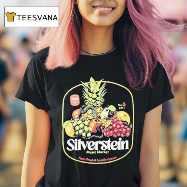 Silverstein Music Market Farm Fresh Locally Grown T Shirt