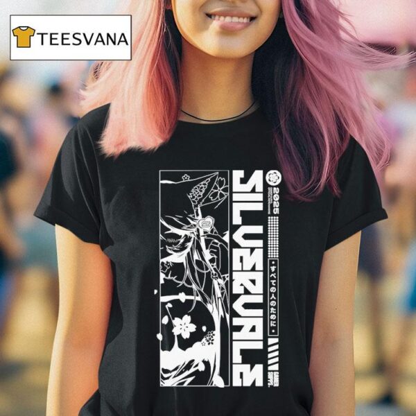 Silvervale Birthday Waifu Gamer Supps T Shirt