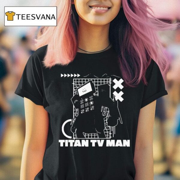 Skibidi Toilet Titan Tv Man T Shirt