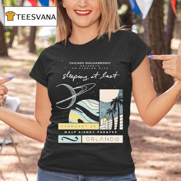 Sleeping At Last February Orlando Fl Concer T Shirt