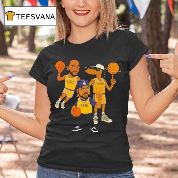 Snoop Dogg Kendrick Lamar And Ice Cube Big Team T Shirt