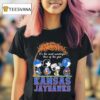 Snoopy The Peanuts Kansas Jayhawks It S The Most Wonderful Time Of The Year T Shirt