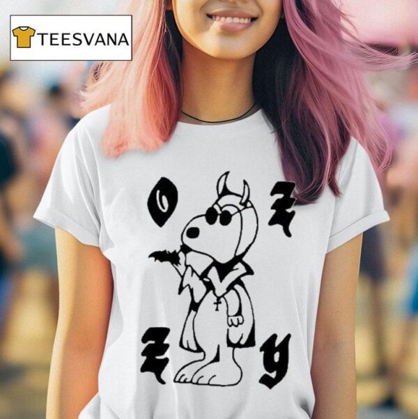 Snoopy X Chinacat Ozzy Osbourne Ba T Shirt
