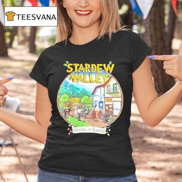 Stardew Valley Festival Of Seasons Tour T Shirt