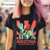 State Forty Eight Arizona Desert Cardinal T Shirt