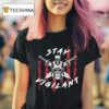 Stay Vigilant Skull Swords T Shirt