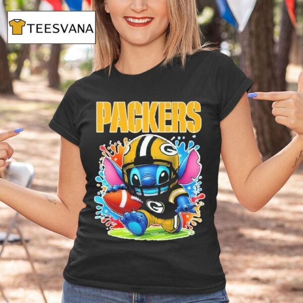 Stitch Fan Green Bay Packers Nfl T Shirt