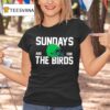 Sundays Are For The Birds Philadelphia Eagles Helme T Shirt