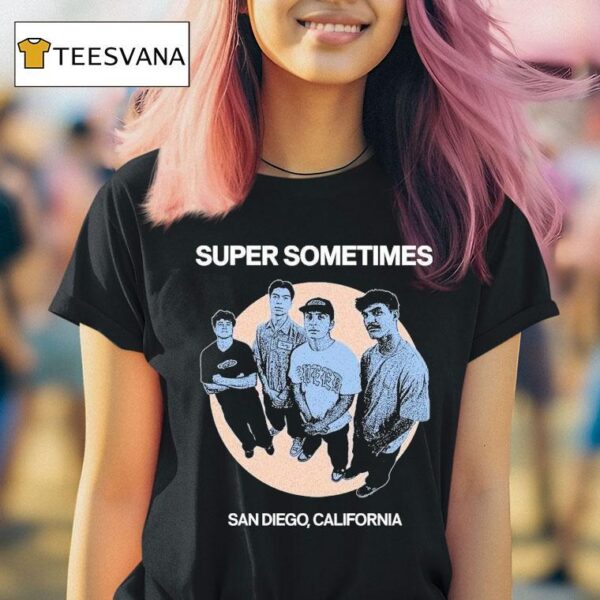 Super Sometimes San Diego California Promo T Shirt